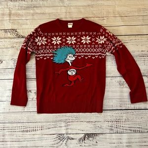 Dr. Seuss Thing 1 Christmas Sweater
